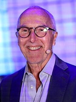 Frank McCourt at Collision 2024 (cropped)