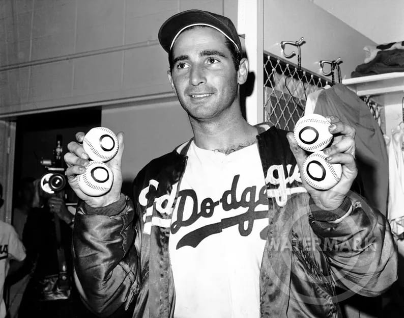 Koufax four no no's