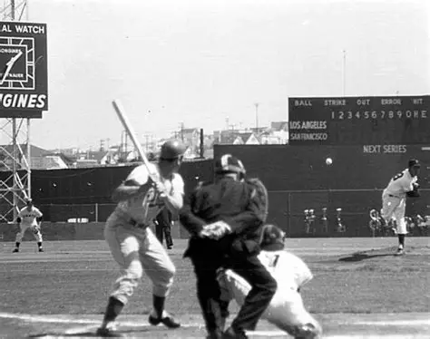 First game vs giants 1958