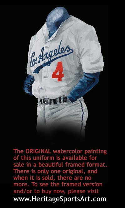 los angeles dodgers jersey numbers